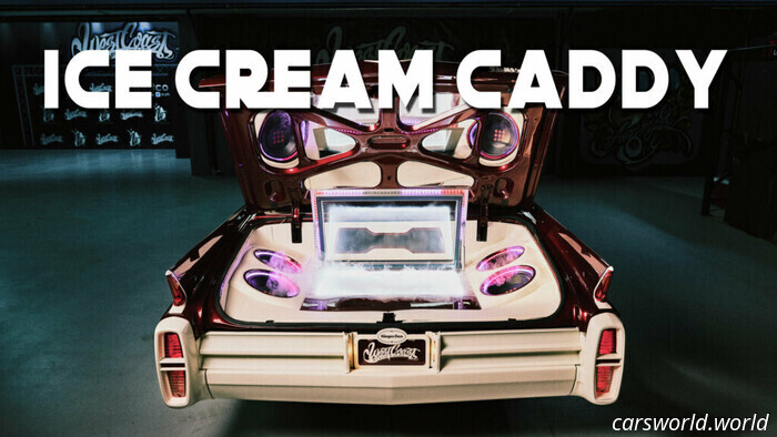 West Coast Customs Designs an Ice Cream Cadillac for the Super Bowl | Carscoops